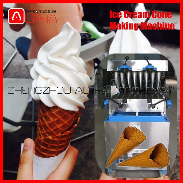 KFC MCD Use Ice Cream Cone Making Machine