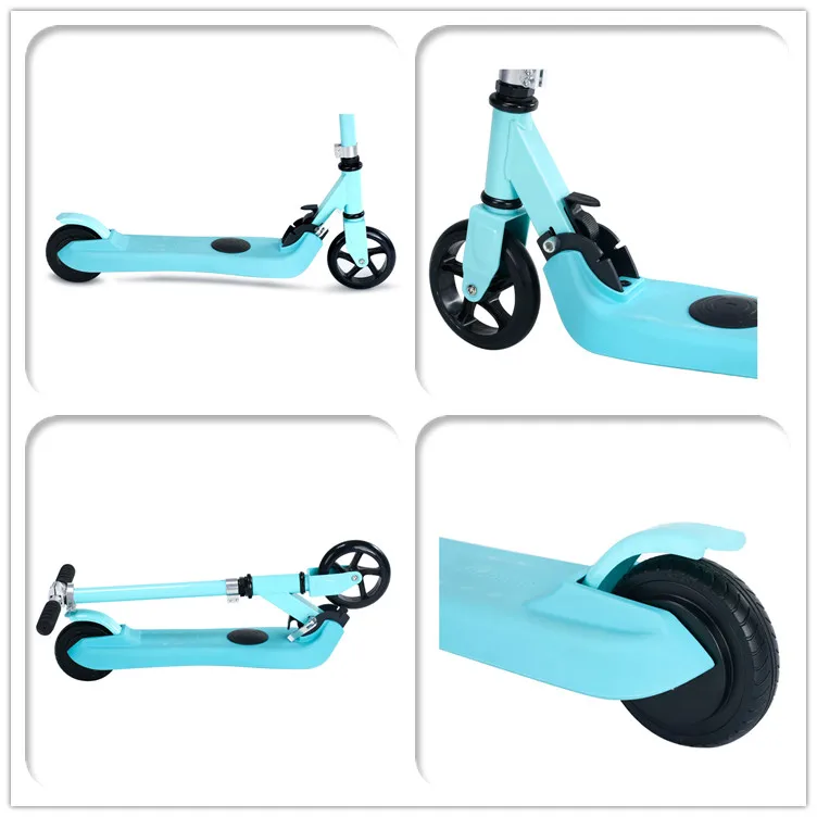 
folding kick foldable e scooter 5 inch child electric scooter for kids 