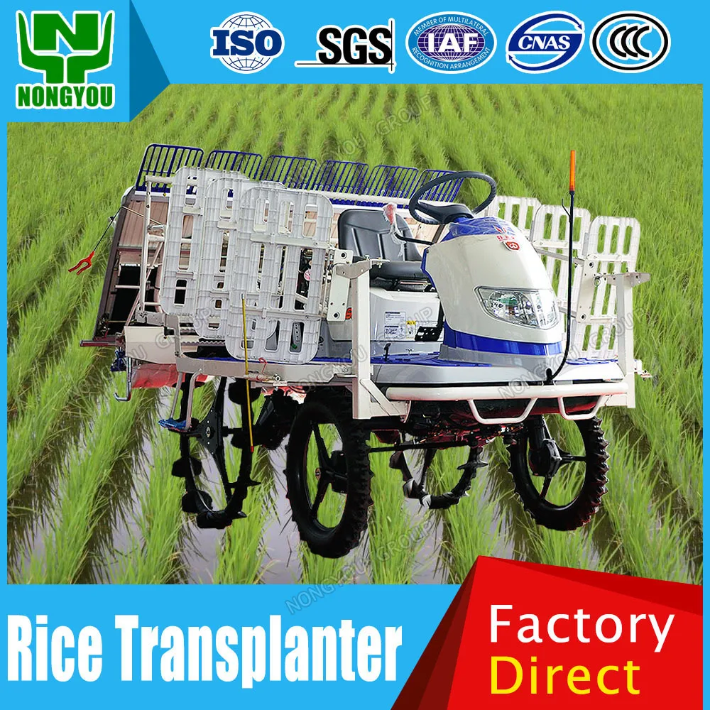 Best Price Rice Planter Machine Rice Transplanting Machine Factory Direct Sale Seedling Planter For Sale 6 Rows 2Z-6B2
