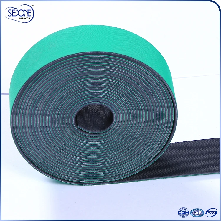 
1.5mm Thickness High Efficiency Flat Rubber Finger Joint belt 