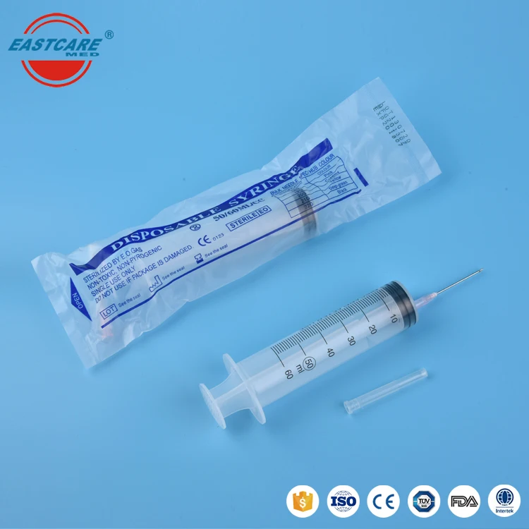 
Medical Sterile Disposable Syringe with Needle (blister packing) 