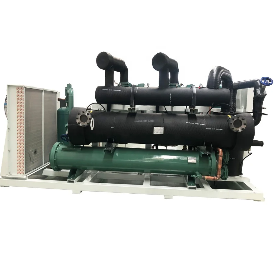 water chiller 75HP compressor  paralleled unit for making ice cream