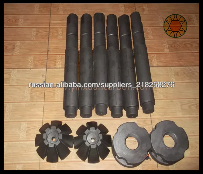 графит ротора и вала