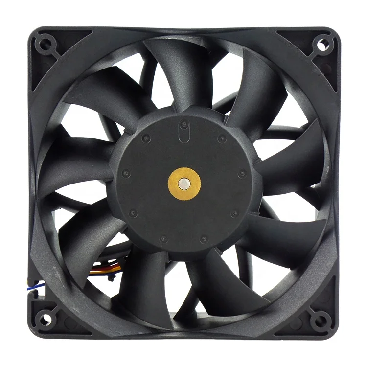High performance PWM FG 4pin 12v 24v 48v 5inch 12038 120mm 4wires waterproof fan