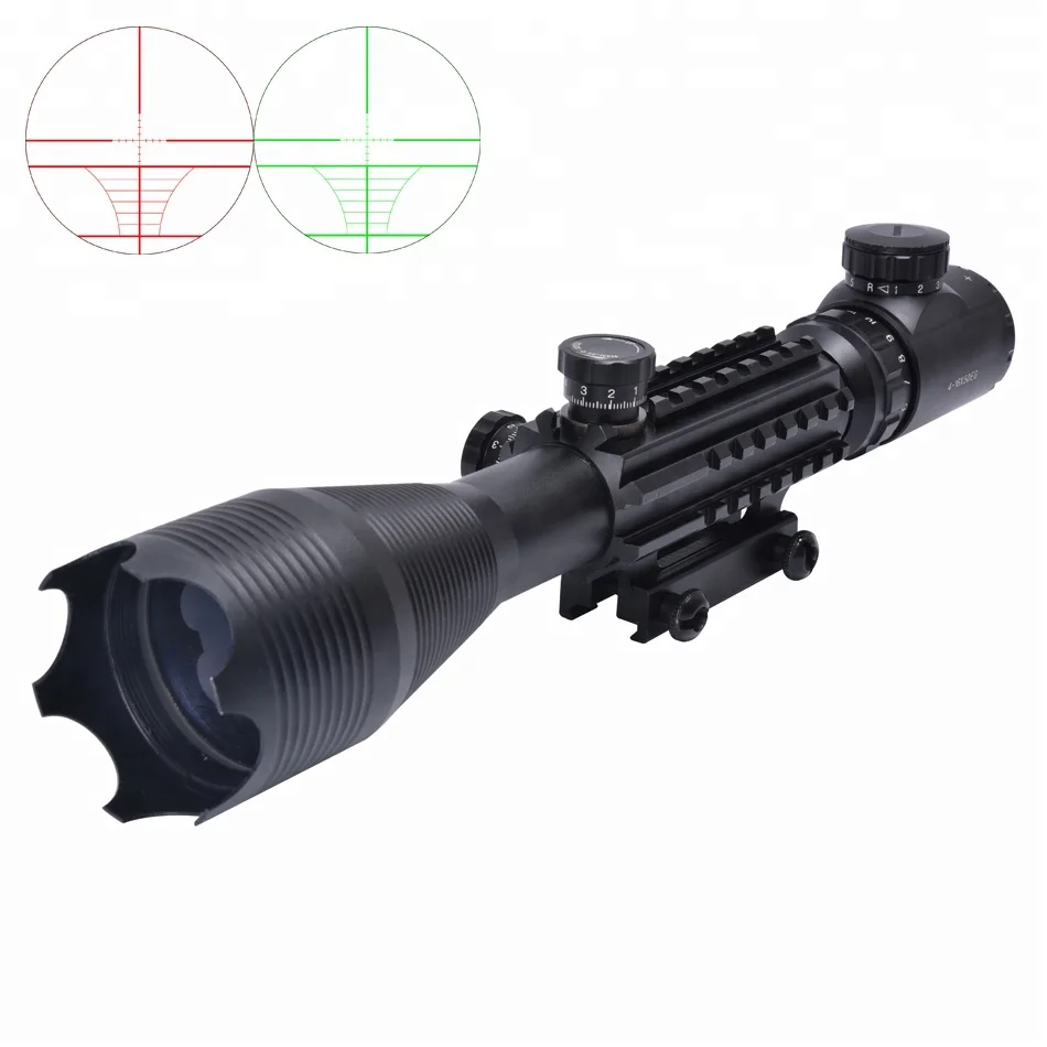 Trending hot products scope with mount tactical 4-16X50 EG wide angle optic sight