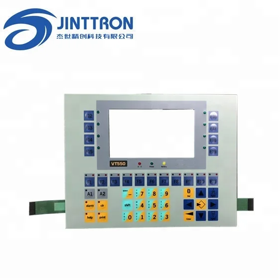 
Membrane keyboard, keypad switch with metal dome, tactile feeling, insert card apply for PCB to industrial controller 