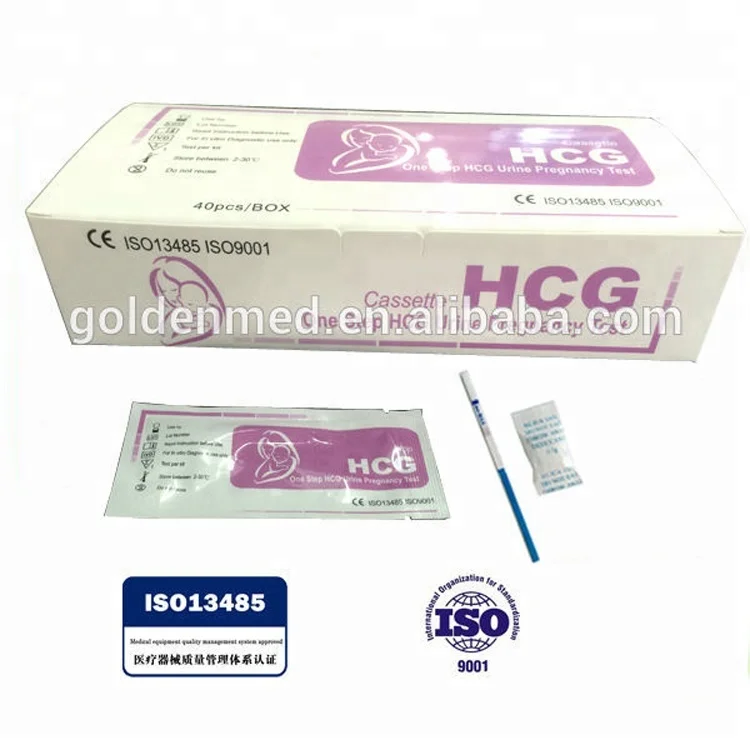 
One step digital urine hcg pregnancy test strip 
