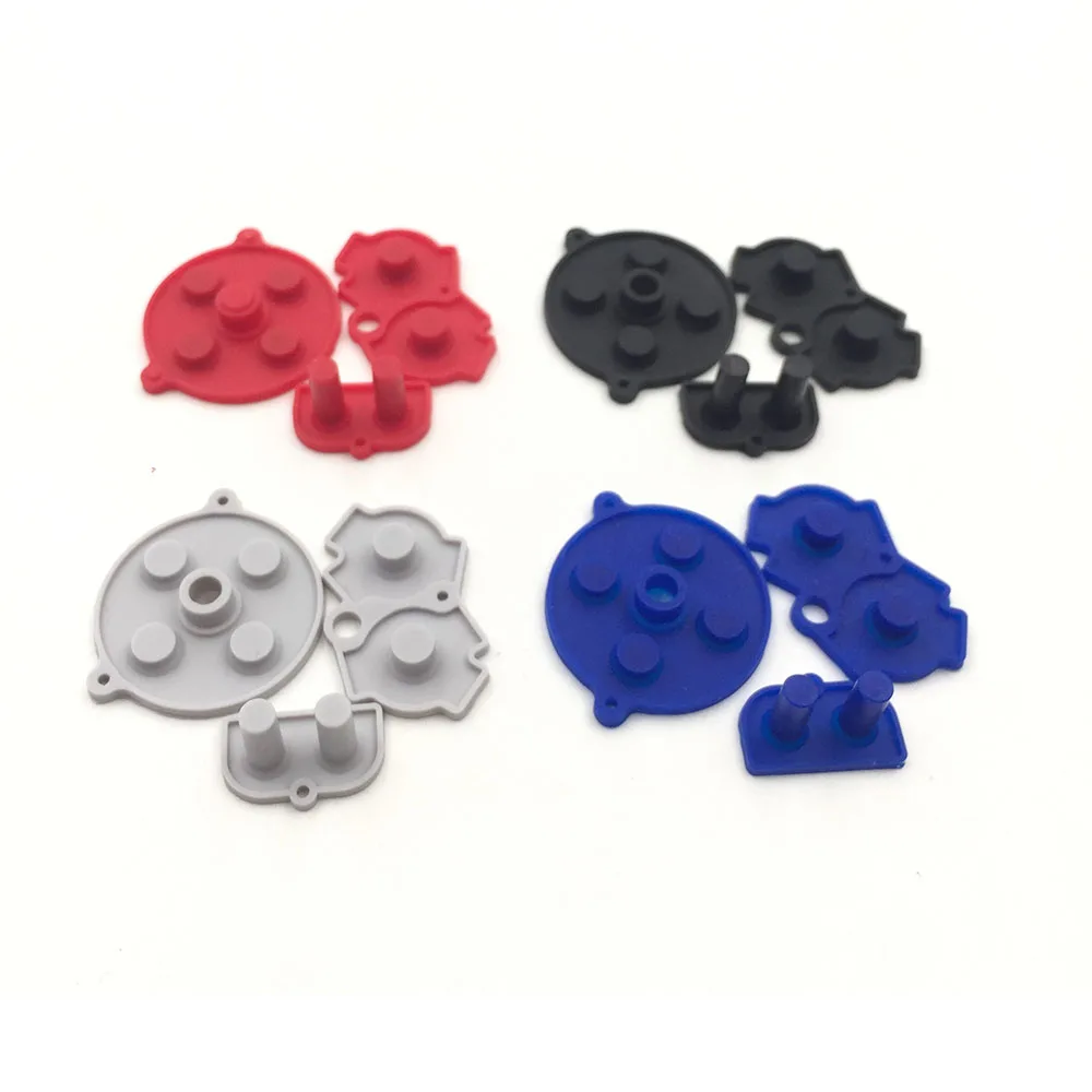 Высококачественные мягкие силиконовые резиновые кнопки, цветные электронные проводящие контакты AB Select Start D pad