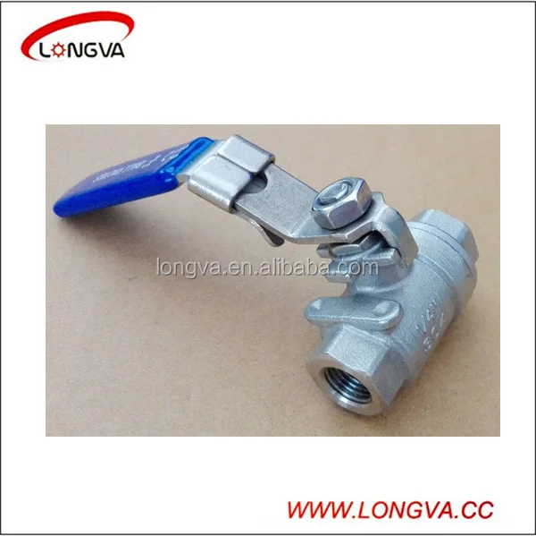 China manufacturers stainless steel 2pc full bore ball valve