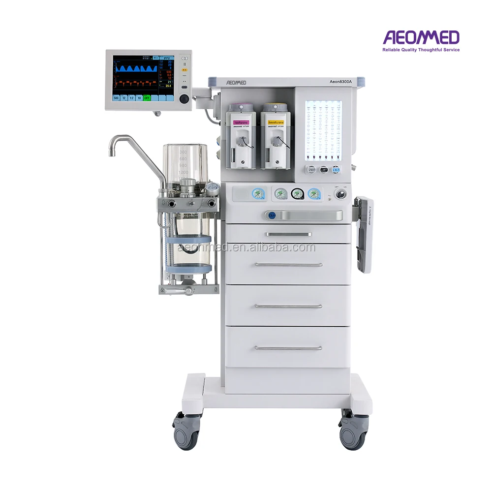 
CE approved multi-function ICU anesthetic machine Aeon8300 anesthesia workstation with ventilator 