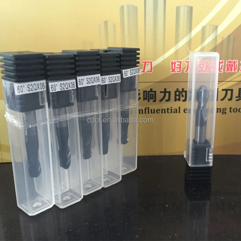  Сферическая Концевая фреза с двумя канавками для стали и других металлов серии 3A