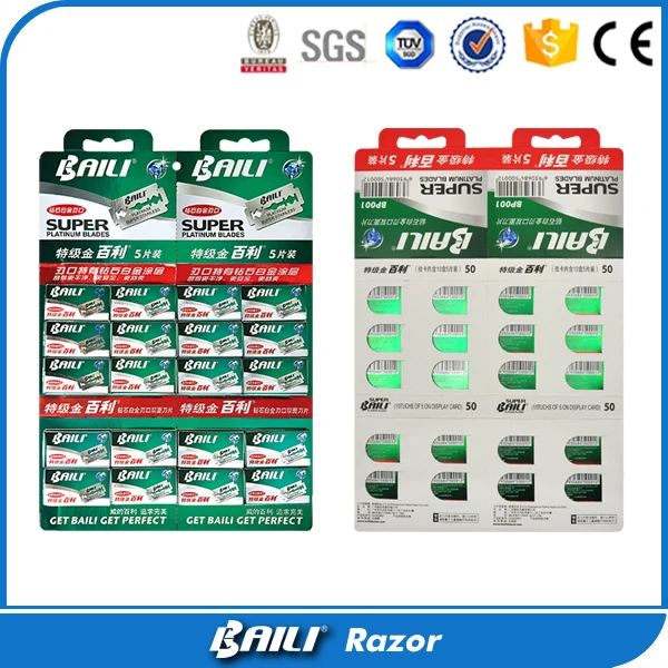 
High quality sharp razor blades with import stainless steel 