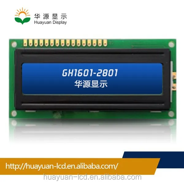 Stn характер 1601 ЖК экран панели