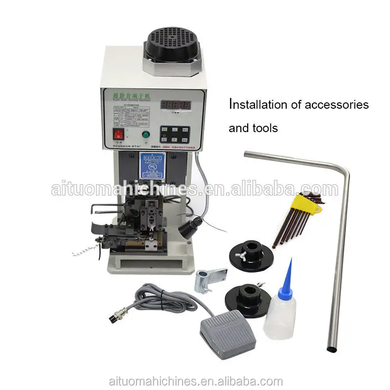 Automatic Cable lug terminal crimping machine