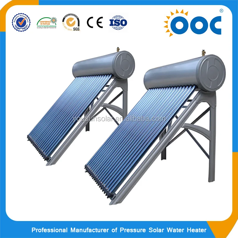 High Pressure Mini Compact Pressure Switch Heat Pipe Solar Water Heater