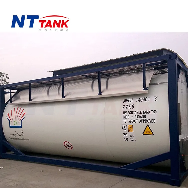 Factory direct sale portable iso gas t50 iso tank 24000 liter for gas