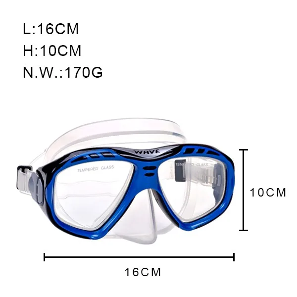 Soft silicone skirt seal eyecup waterproof automatic buckle protect eyes under water see more clear diving mask