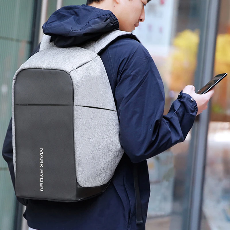 New arrivals anti theft backpack usb charging bag school backpack for boys and girls