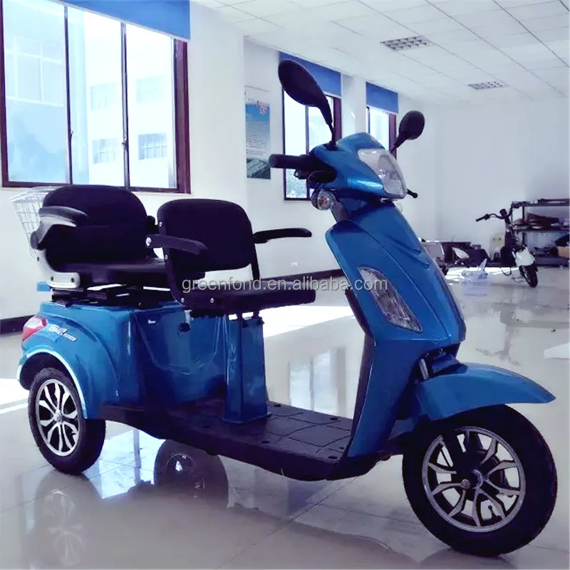 eec electric tricycle for 2 person disabled electric scooter