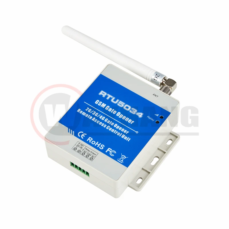 RTU5034  gsm gate opener door, gsm remote control gate opener, gsm analog input controller
