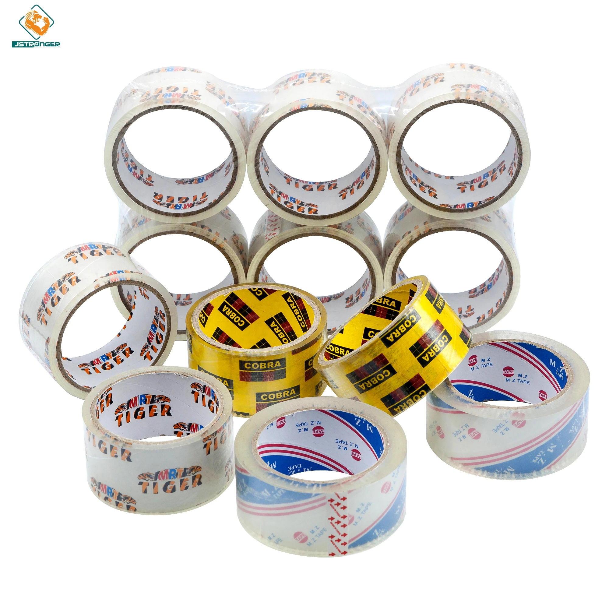 Top Quality Acrylic Water Based Box Carton Sealing Tape for box taping Professional China Manufacturer