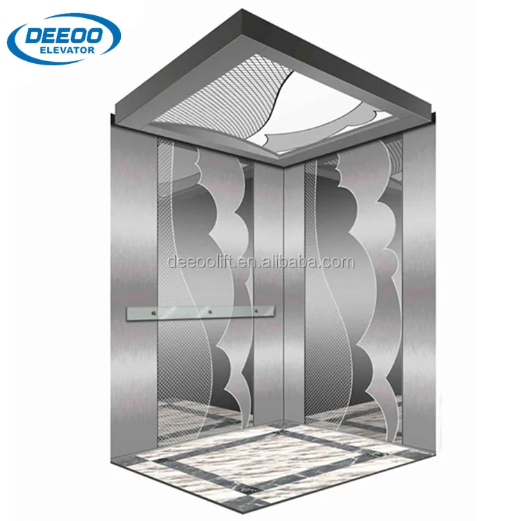 DEEOO best price 1250kg passenger lift size for 16 persons