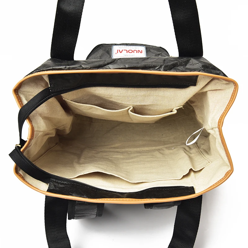 
Environmental Custom Light Weight Recycle Tyvek Paper Backpack For Teenagers School Bag 