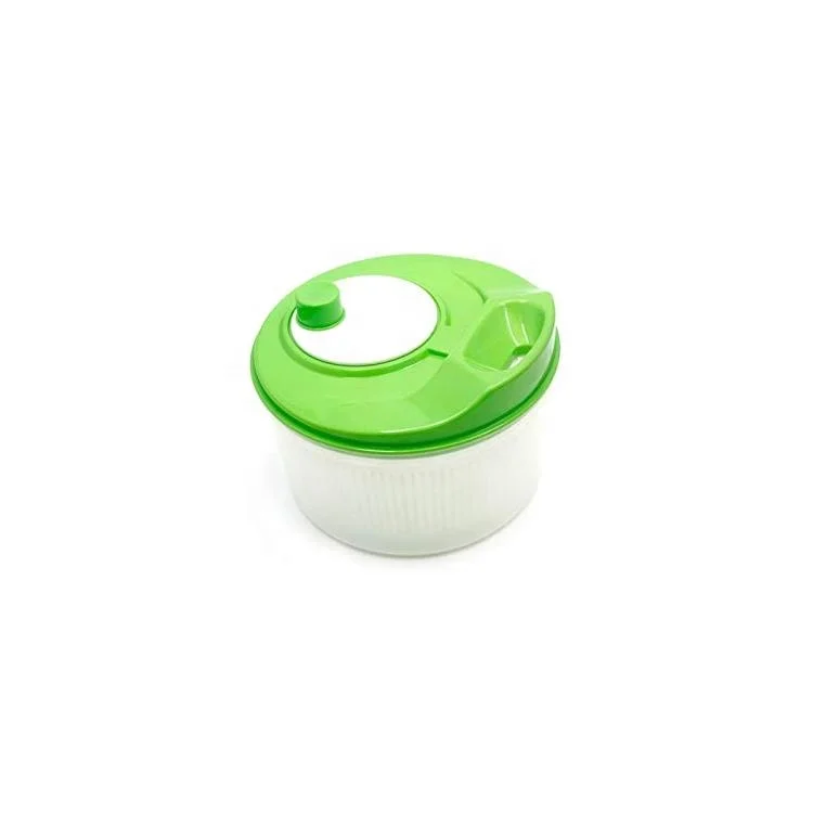  Convenient Plastic Manual Salad Spinner Fruit and Vegetable