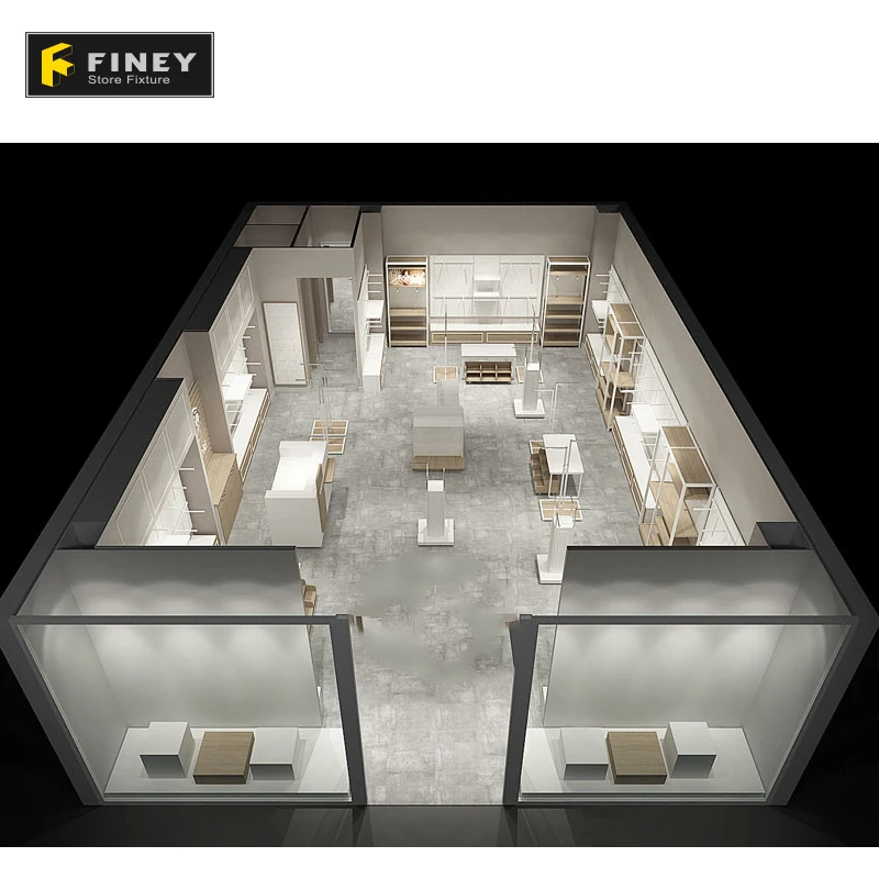 Оборудование для интерьера и экстерьера розничного магазина