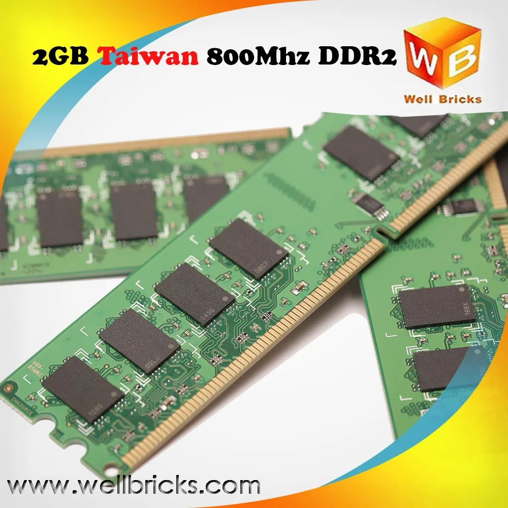  Тайвань принимается paypal хорошая гарантия оперативная память ddr2 2g 800 МГц