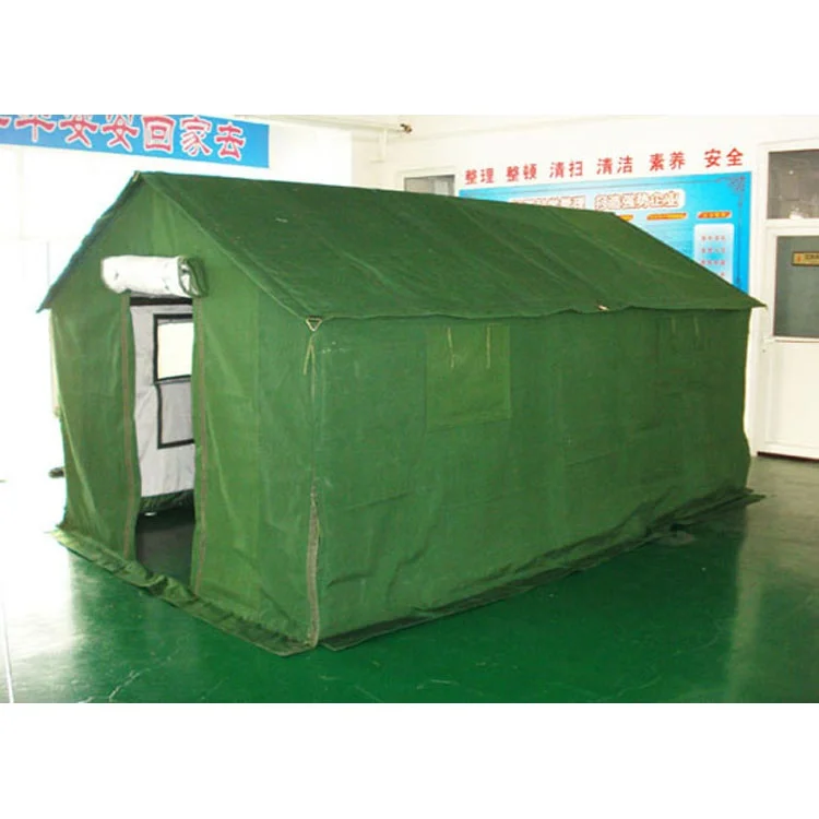 High Quality and Cheap Price Green or Blue Refugee Tent for Sale