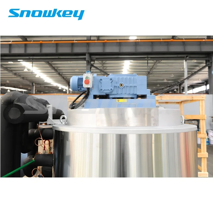 
Snowkey 2 ton Sea Salt Water Flake Ice Maker On-Board for Fishery 