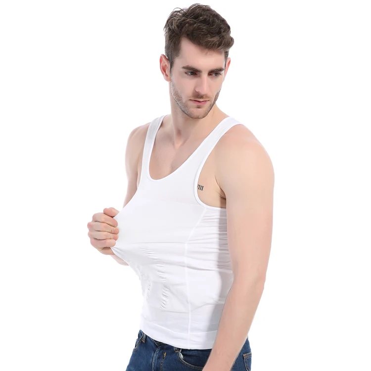 
Amazon Best Selling Shapewear For Men Bodywear Slimming Shirt 