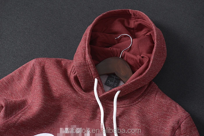 Custom mens hoodies short fur lining pullover printing men sweatshirt