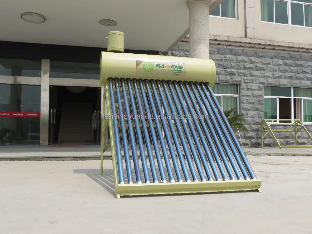 200L Galvanized steel Non-pressure solar hot water heater,solar geyser