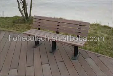 Anti-rot wood plastic composite garden, park bench
