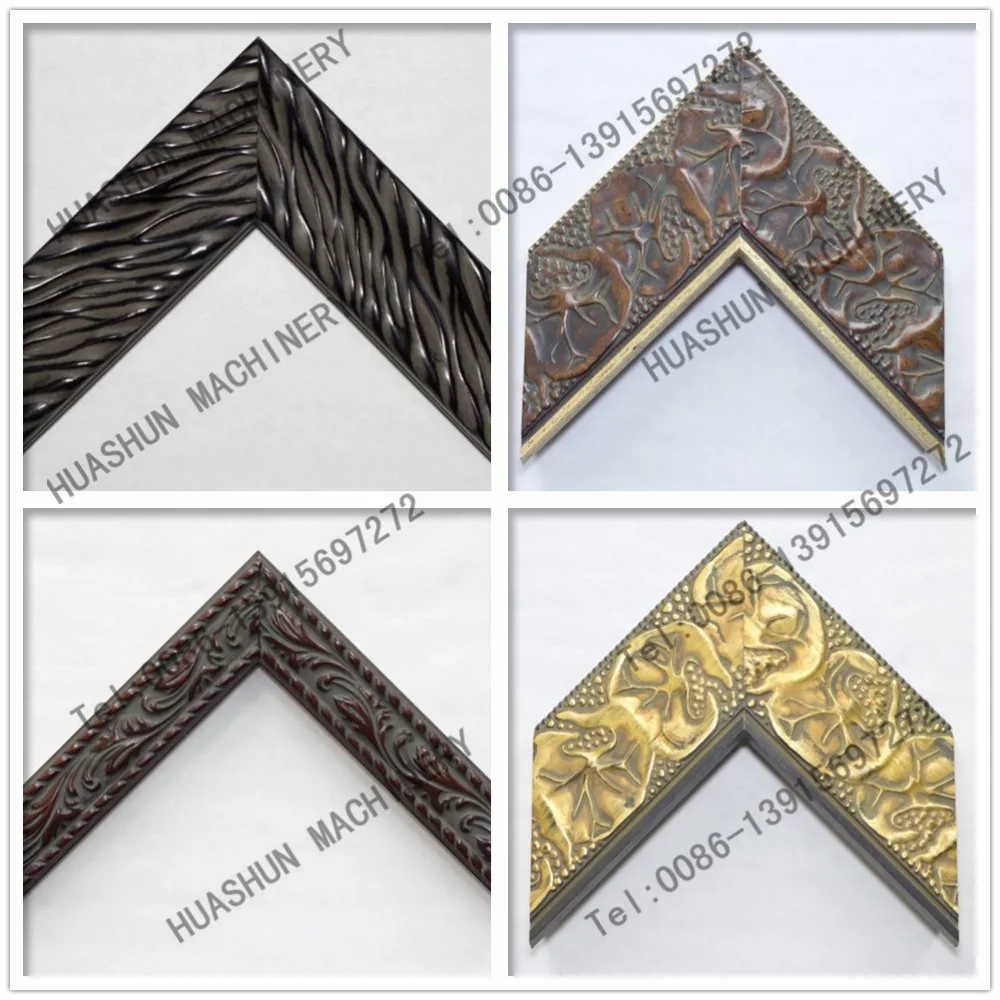 Production line to produce ps picture frame