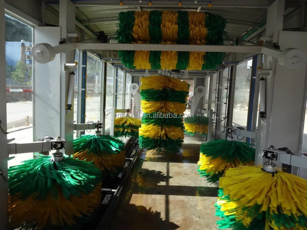 High Quality Hog Hair And Boar Bristle Water Flow Through Car Wash Brush Head