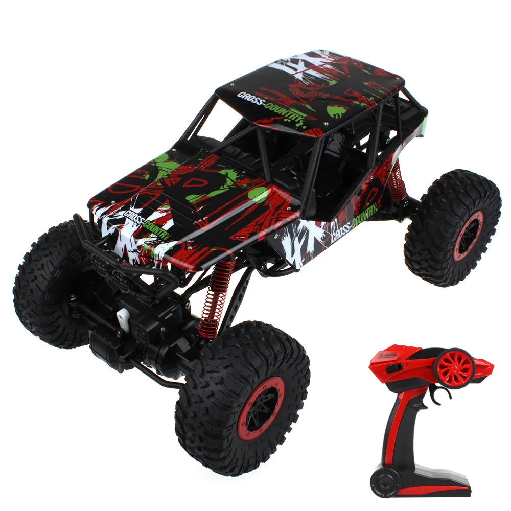 HB P1001 RC Car 2.4GHz Rock Crawler Rally Cars 4WD Truck Scale Off road Race Vehicle Buggy Electronic RC Model Toy For Children