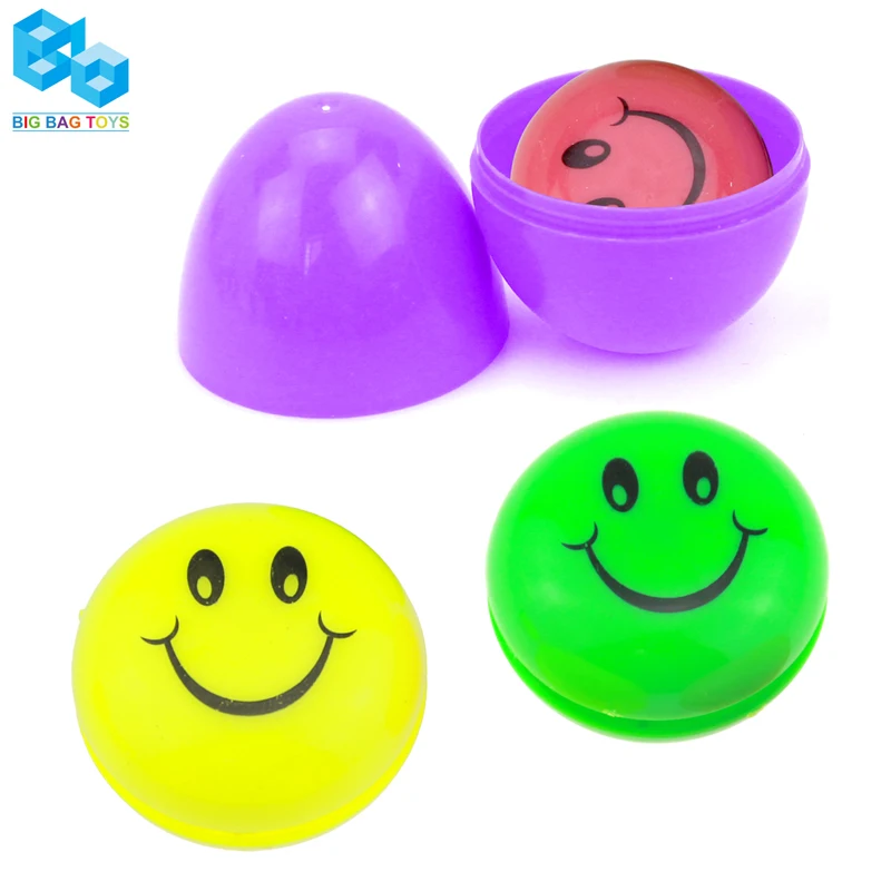 New colorful plastic toy capsule filled with small toy for kids