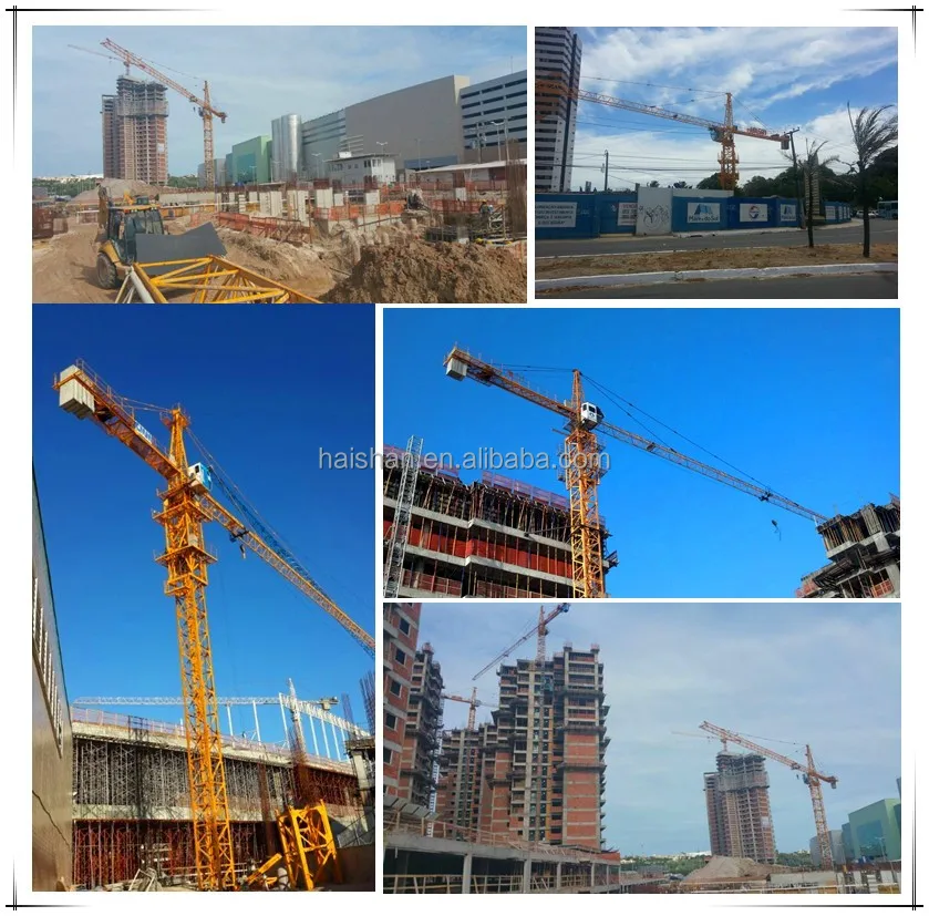 HS5510--6T Self-Erecting Tower Crane