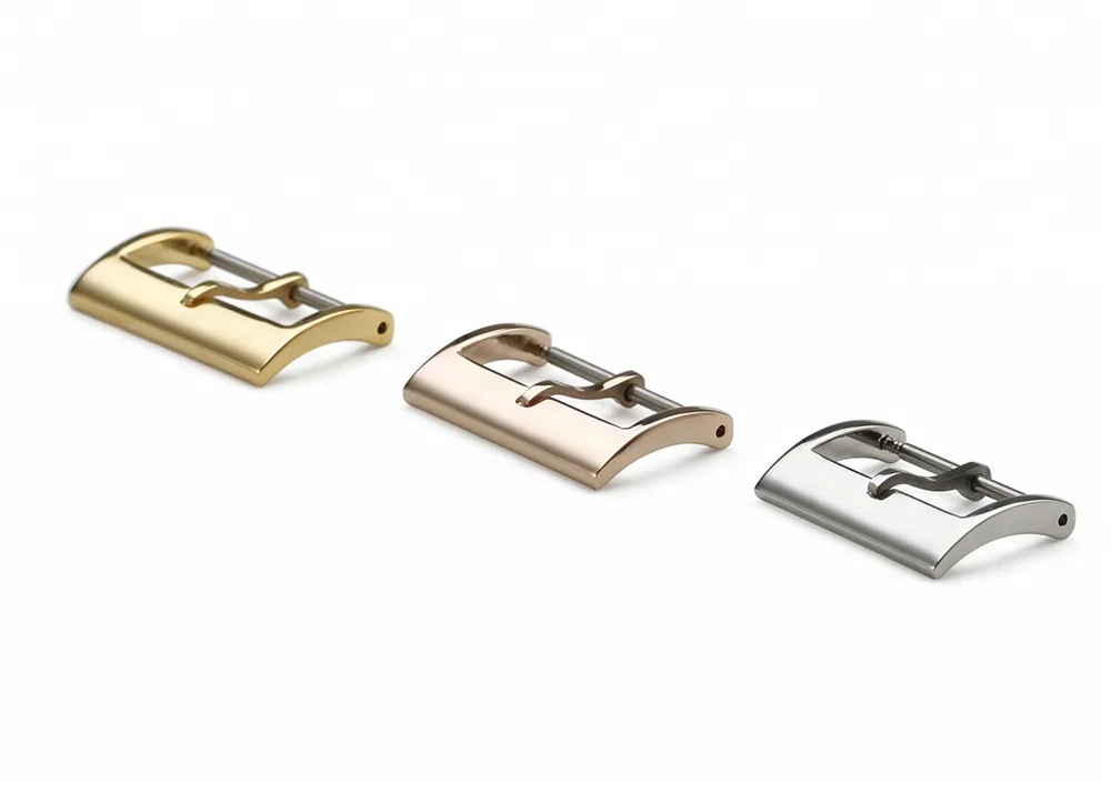 Customize 10mm to 20mm Stainless Steel Spring Bar Pin Buckle Watch Band Clasp Watch Strap Watch Buckle