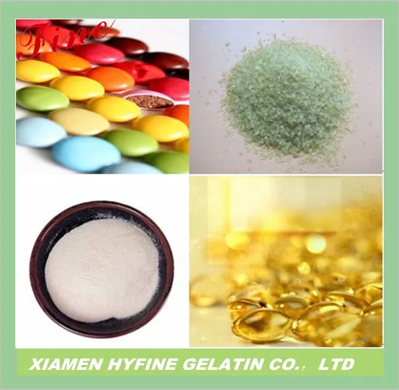 
Фармацевтического класса капсулы желатиновые цветение 200 говядина желатин порошок 