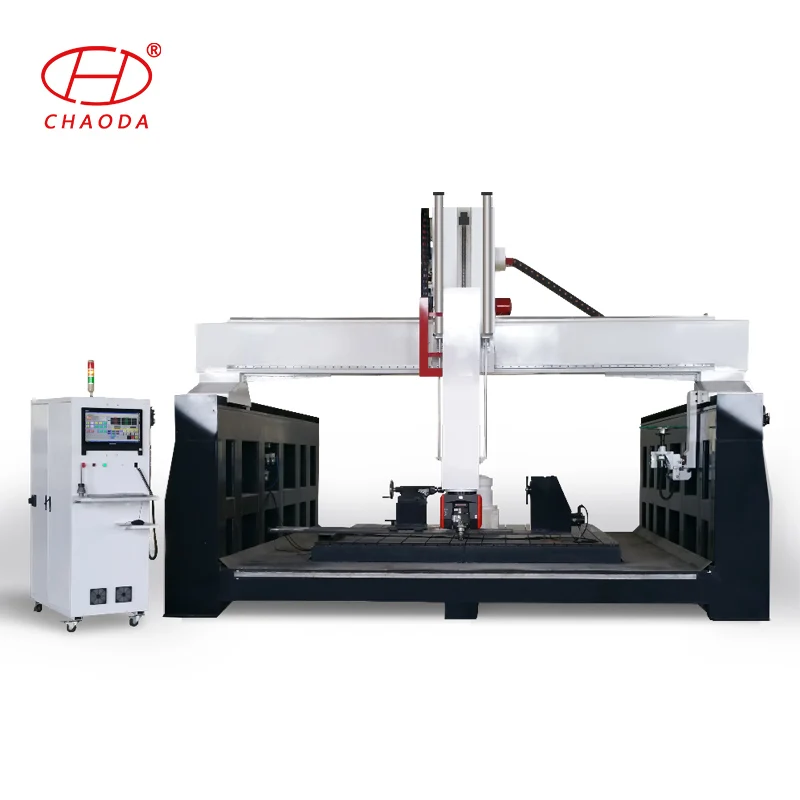 3d marble stone carving cnc router machine with 5 axis