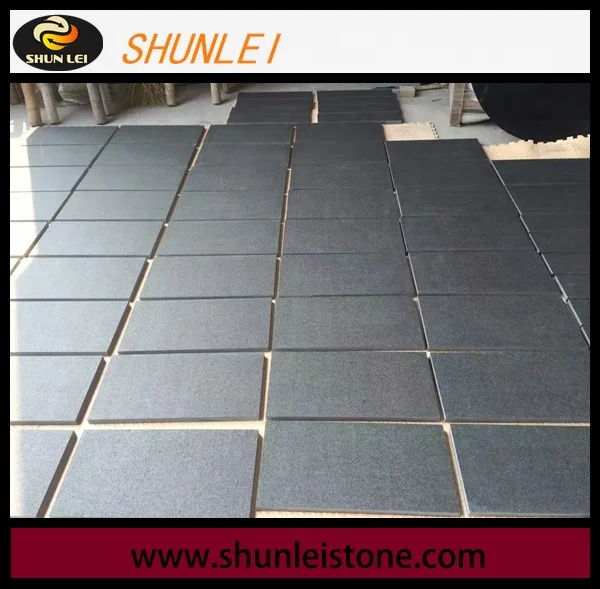 Flamed Brushed Padang Dark G654 Granite