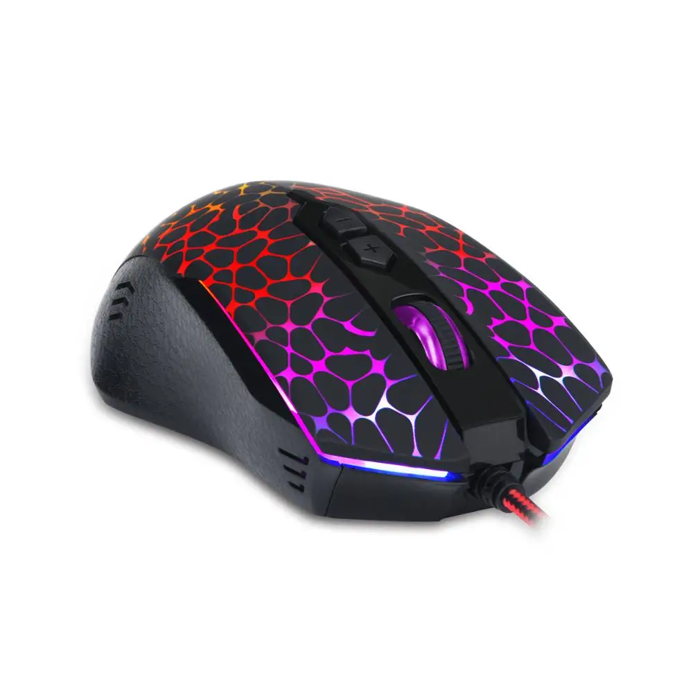 Redragon M716 INQUISITOR 5000 DPI RGB Backlight Wired Gaming Mouse For PC Computer Gamer