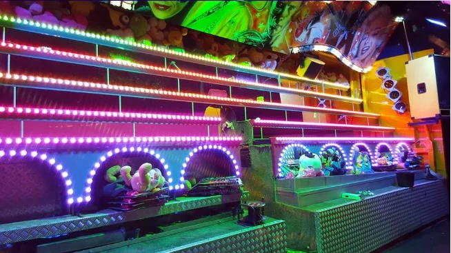 60mm waterproof IP65 full color changing amusement led lamps light with T1000s/T4000/ T8000 controller