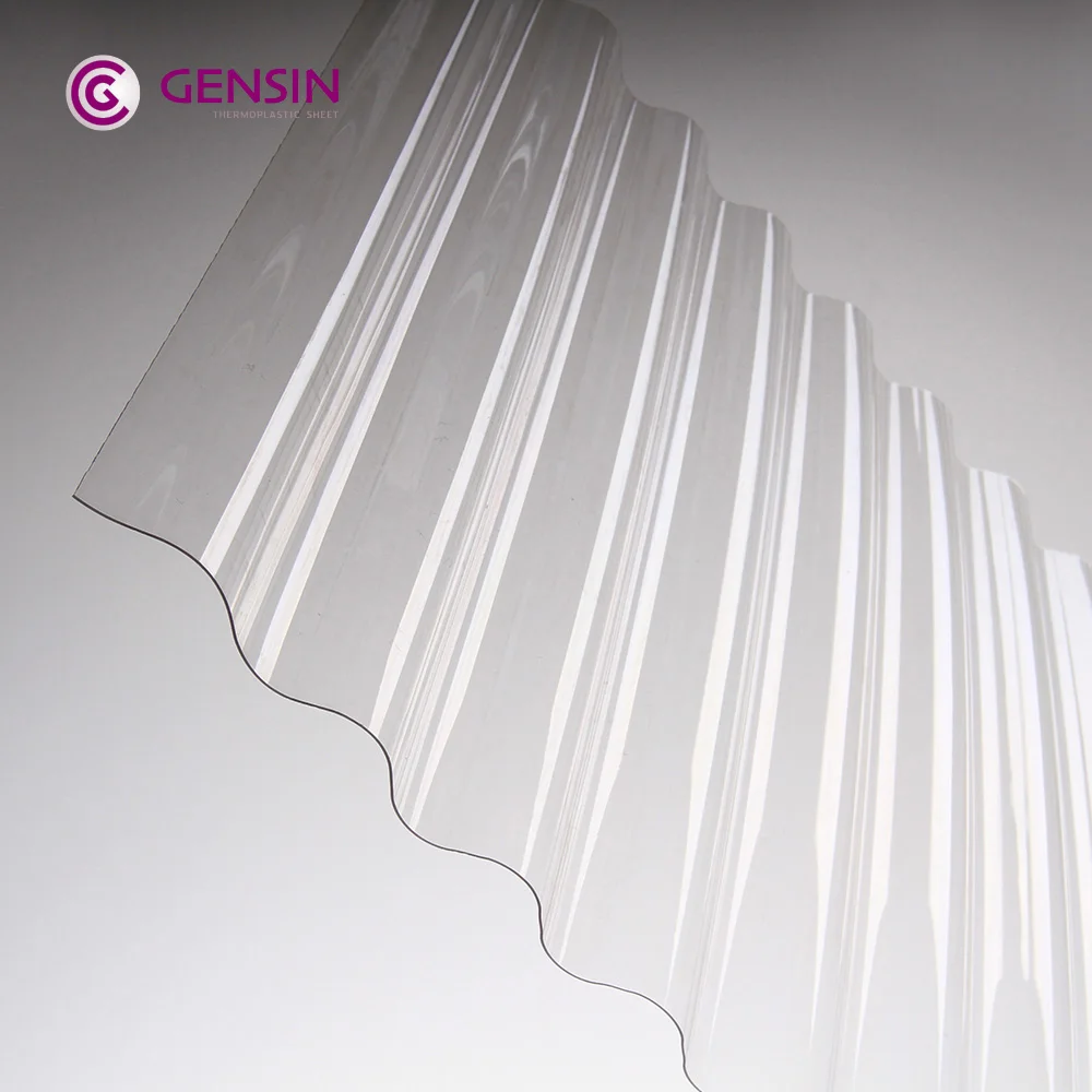 Lixin 1.5mm corrugated polycarbonate sheet