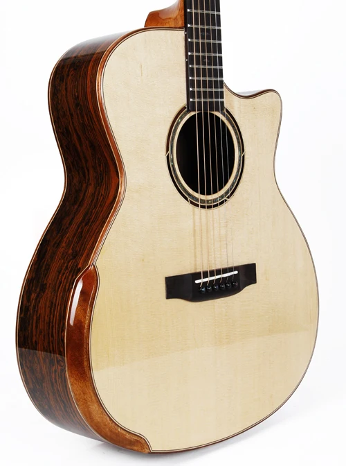 
41 inch solid Sitka spruce acoustic guitar 