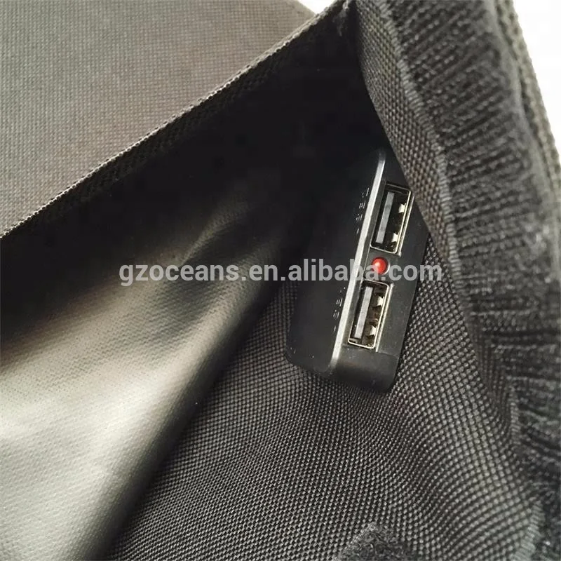 
Portable folding solar panel 21w 5v solar charger made with sunpower mono cells 